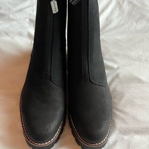 Blondo dixie black boots zip up sz9